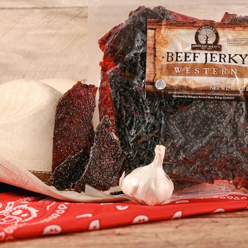 Mahogany Smoked Meats: Western Beef Jerky - 16oz