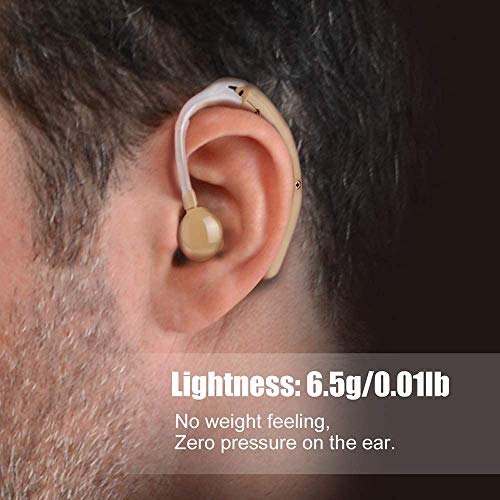 Hearing Aid for Seniors, Noise Cancelling, 500 Hours Per Battery Life
