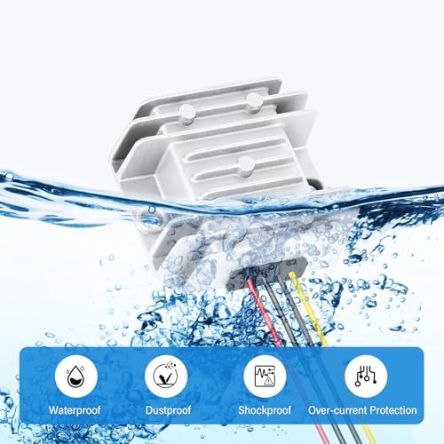DC 12V 24V to 6V 10A 60W Car Power Step Down Converter Voltage Regulator Reducer Waterproof Buck Module