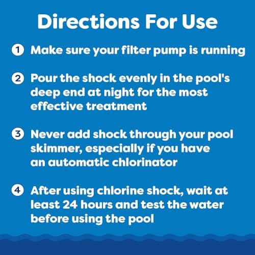 In The Swim Premium 3-in-1 Pool Shock - Di-Zap - 24 x 1 Pound Bags