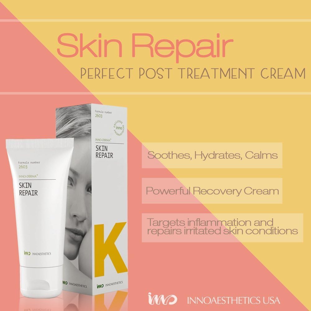 INNOAESTHETICS Skin Repair Post Treatment Cream (Skin Recovery and Soothing)