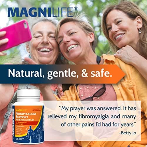 MagniLife Pain and Fatigue Relief Cream, 4 oz, Fast-Acting Relief for Fibromyalgia Symptoms, Muscle Aches & Joint Pain, Helps Relieve Soreness & Tenderness, Deep Penetrating Formula