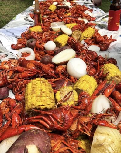 Slap Ya Mama Cajun Seafood Boil, 1 lb - Pack of 3 | 3 1 lb bags of Cajun seafood boil seasoning for crawfish, shrimp, crab, corn, potatoes, and sausage.