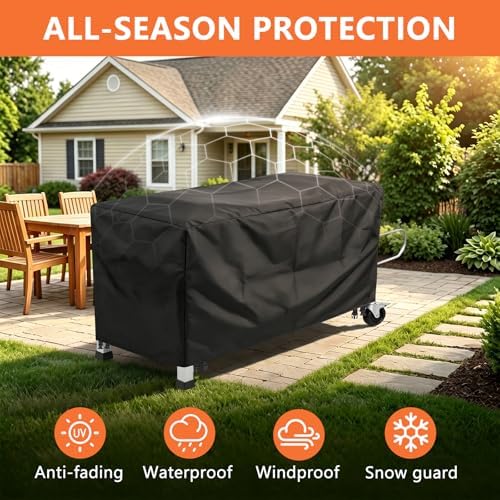 Cover Compatible for La Caja China #1/#2/SP Models, 600D PCV Waterproof Oxford All-Weather Protection, Accessories for La Caja China Pig Roasting Box