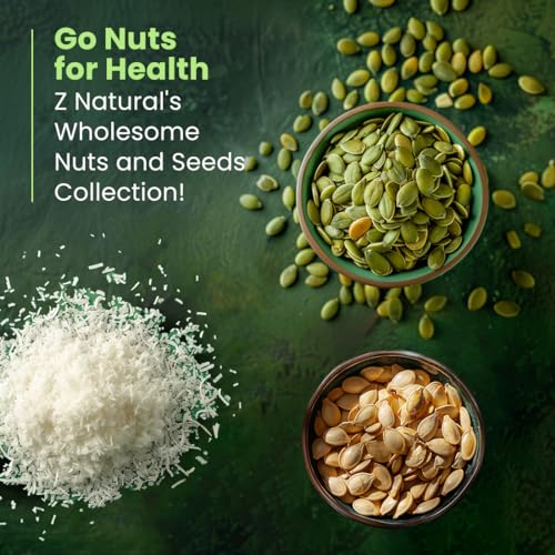 Z Natural Foods Organic Raw Pumpkin Seeds - Shelled Unsalted Pepitas, 2 lb