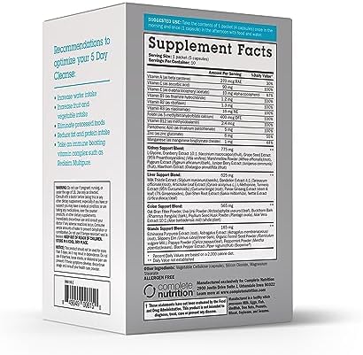 Complete Nutrition Reclaim Whole Body Cleanse- 5 Day Detox