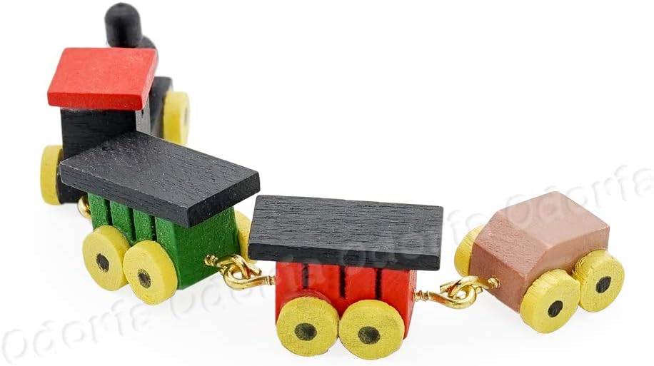 Odoria 1/12 Miniature Train Dollhouse Nursery Accessories