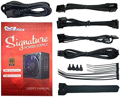 Apevia Signature900W 80+ Bronze Semi Modular ATX Gaming Power Supply