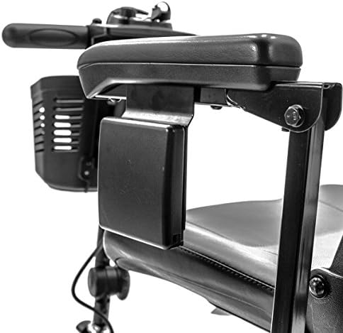 Pride Mobility Cup Holder Folding Go-Go Scooter C-Style Molded Seat Armrest Black