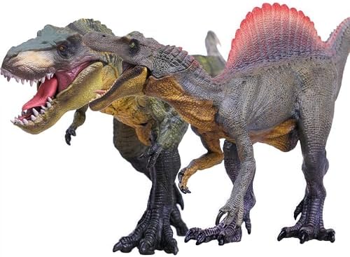 Gemini&Genius Dinosaur Toys Tyrannosaurus Rex and Spinosaurus Figures Toys