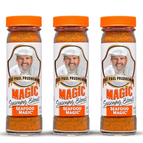 Chef Paul Seafood Magic Seasoning Blends | After-Boil Seafood & Fish Fry Seasoning Mix | Perfect for Crab