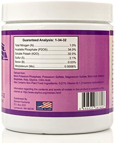 Flower Fuel 1-34-32, 1000g - The Best Flower Additive for Bigger, Heavier Harvests (1000g)