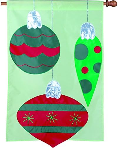 Premier Kites 52189 House Applique Flag, Sparkly Decor, 28 by 40-Inch