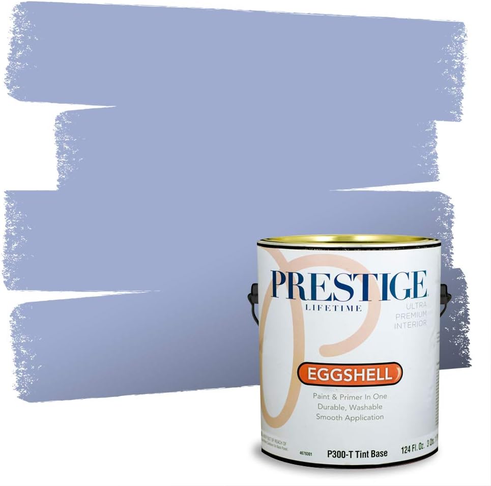 PRESTIGE Paints Exterior Paint and Primer In One, 1-Gallon, Satin, Comparable Match of Sherwin Williams* Blueblood*