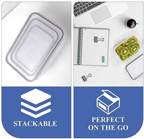 28 Pieces Food Storage Containers with Lids EXTRA LARGE Freezer Containers for Food BPA-Free Meat Fruit Vegetables Plastic Containers with lids
