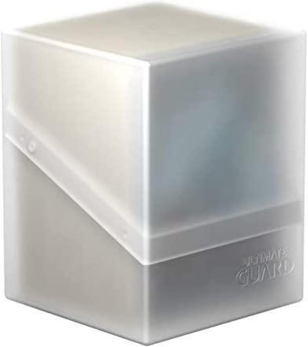 Ultimate Guard Boulder 100+ Classic, Deck Case for 100 Double-Sleeved TCG Cards, Emerald, Secure & Durable Storage for Trading Card Games, Soft-Touch Finish