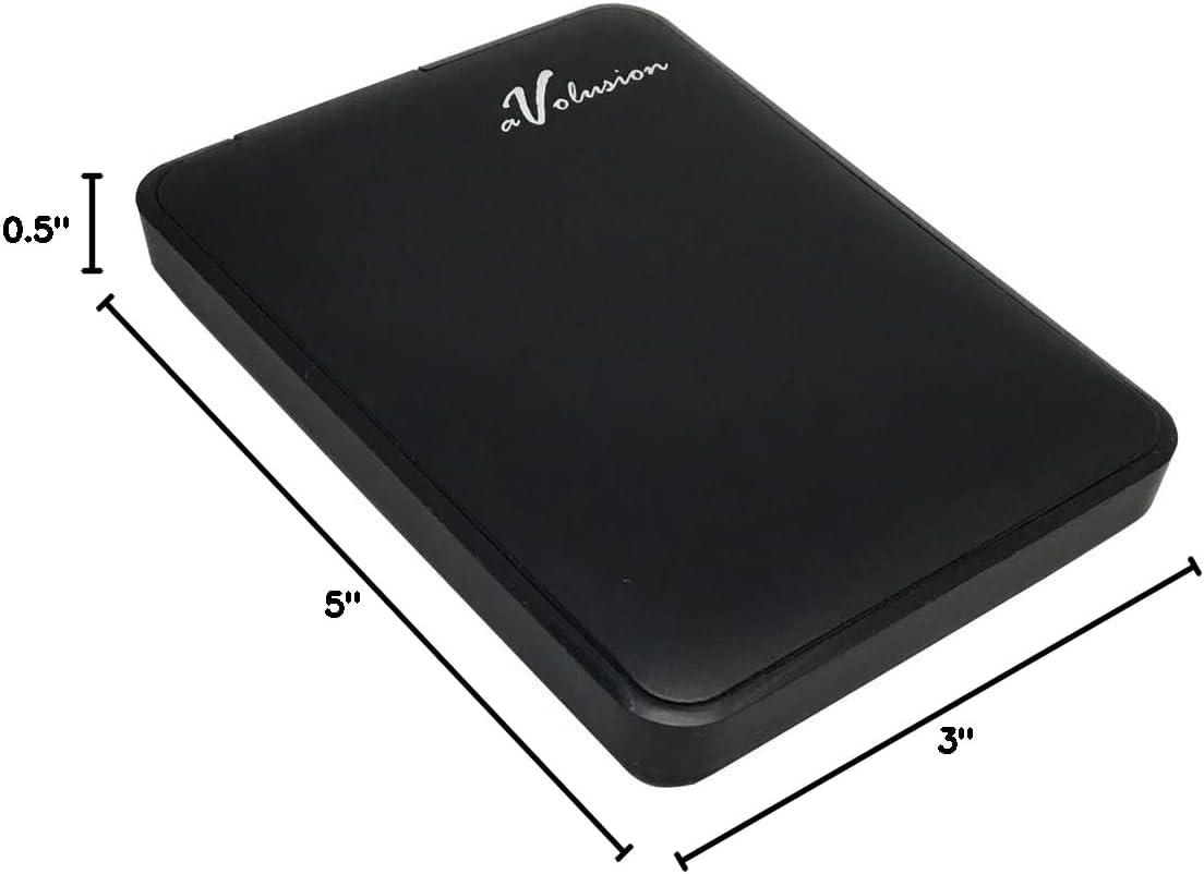 Avolusion 1TB USB 3.0 Portable External Gaming Hard Drive (for PS4, Pre-Formatted) HD250U3-Z1