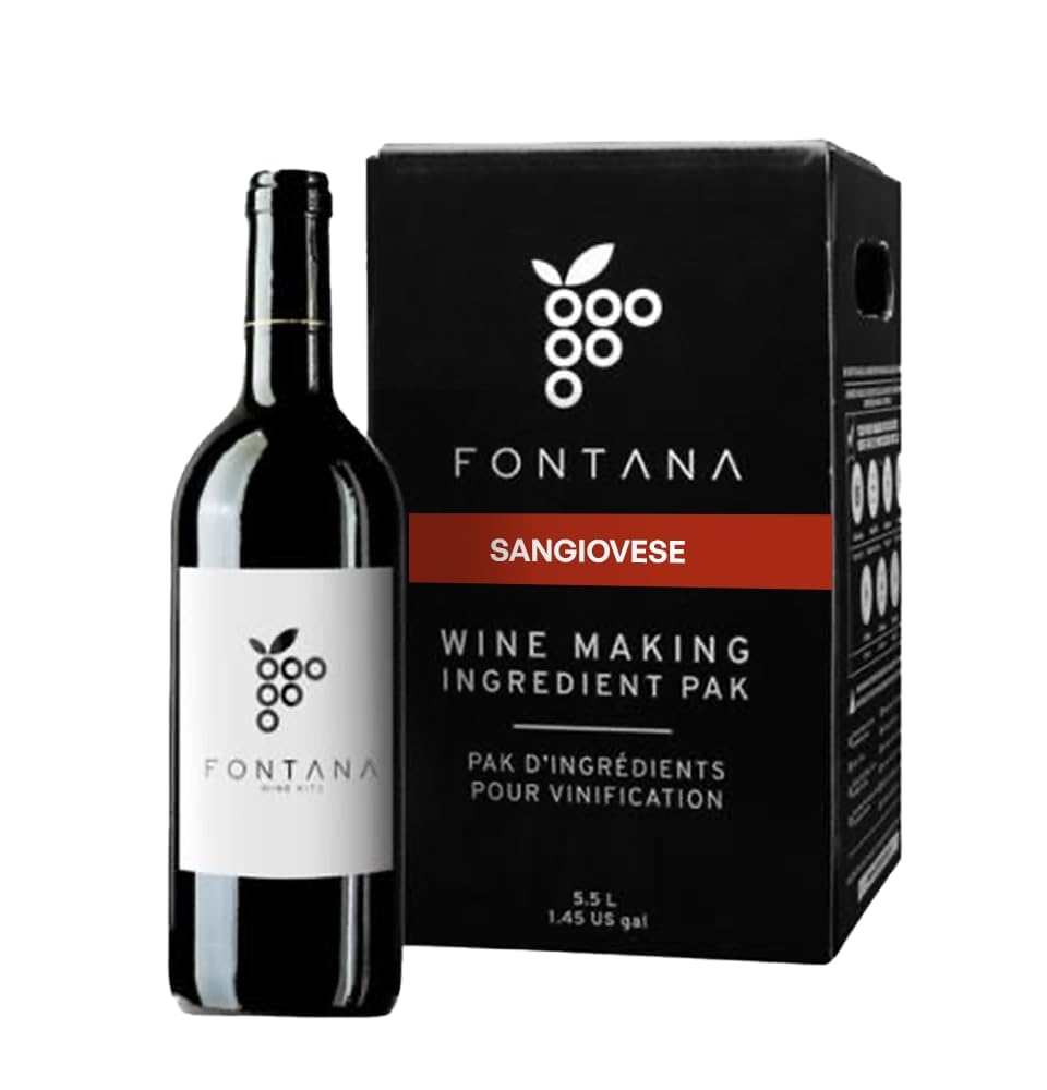 Fontana French Cabernet Sauvignon Wine Making Kit | 6 Gallon Wine Kit