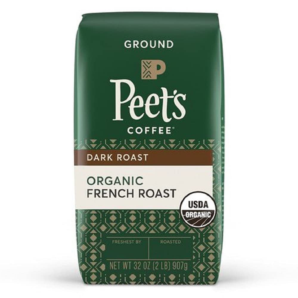 Peet's Coffee, Dark Roast Ground Coffee, 100% Arabica Coffee - Major Dickason's Blend 18 Ounce Bag