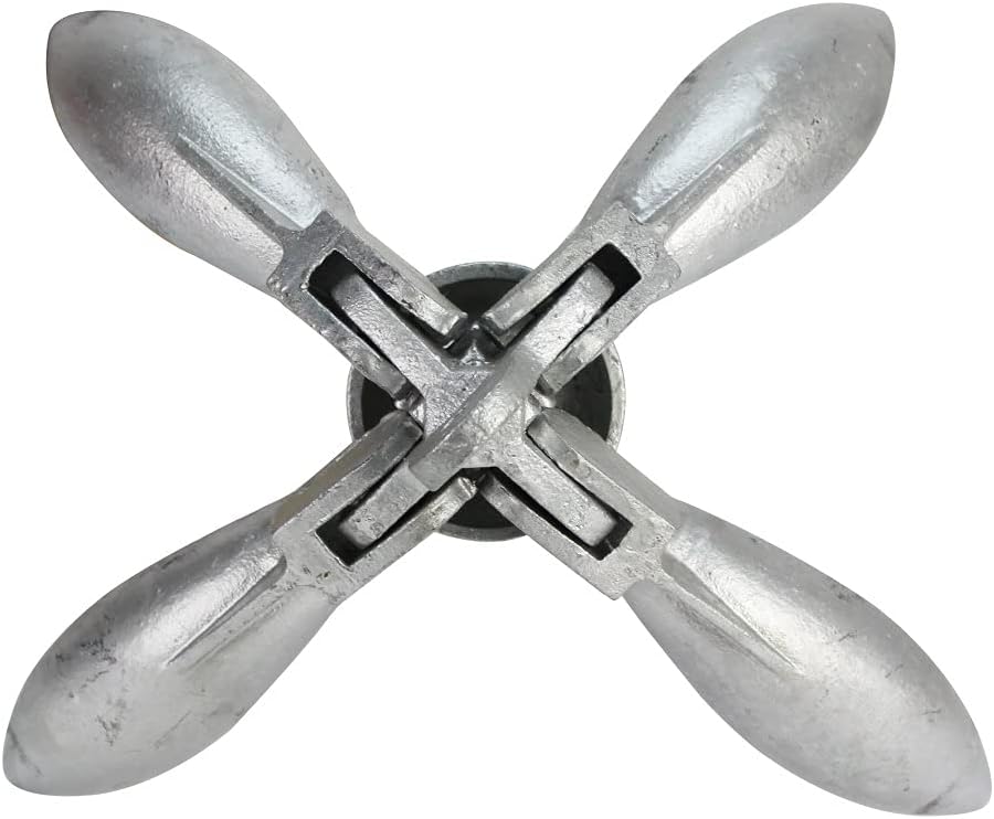 Extreme Max 3006.6542 BoatTector Galvanized Folding Anchor - 1.5 lbs.