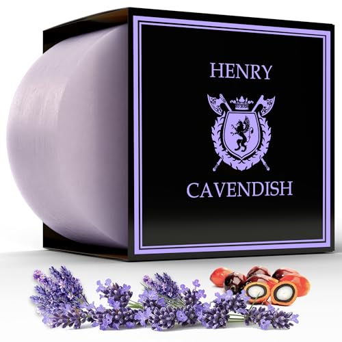 Henry Cavendish Lavender Premium Natural Shaving Soap - 4 Oz Puck