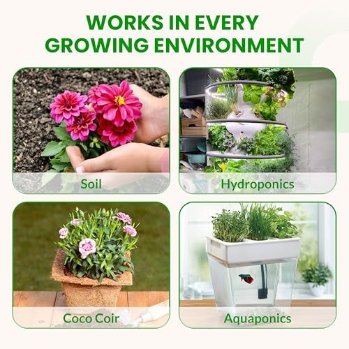 Humboldts Secret Flower Stacker | 0-7-5 Bloom Booster with Vitamin B1 | High Phosphorus Potassium Flowering Nutrients | Potting Soil Hydroponics Coco | Indoor & Outdoor Plants | 32 Ounce