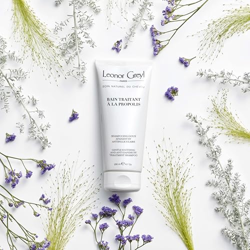 Leonor Greyl Gentle Dandruff Shampoo (Bain Traitant a La Propolis), Propolis & Chamomile Natural Dandruff Shampoo, 6.7 oz. Made In France
