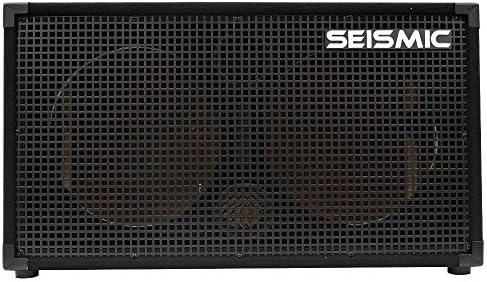 Seismic Audio - Empty 212 Guitar Speaker Cabinet - 2x12 PA/DJ PRO Audio - Loaded with Everything but Speakers. Includes Grill, Wire, Jack Plates