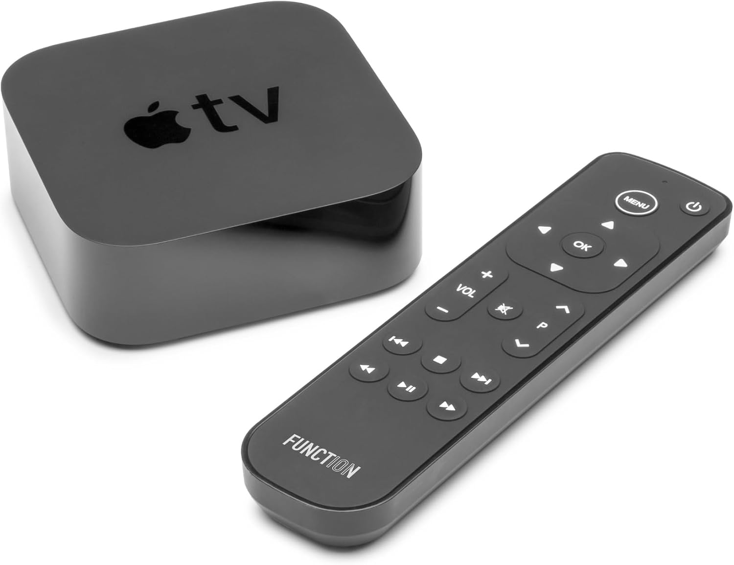 Function101 Button Remote for Apple TV (Infrared Edition) — Apple TV Replacement Remote for Apple TV 4K & All Models | Traditional Button Layout