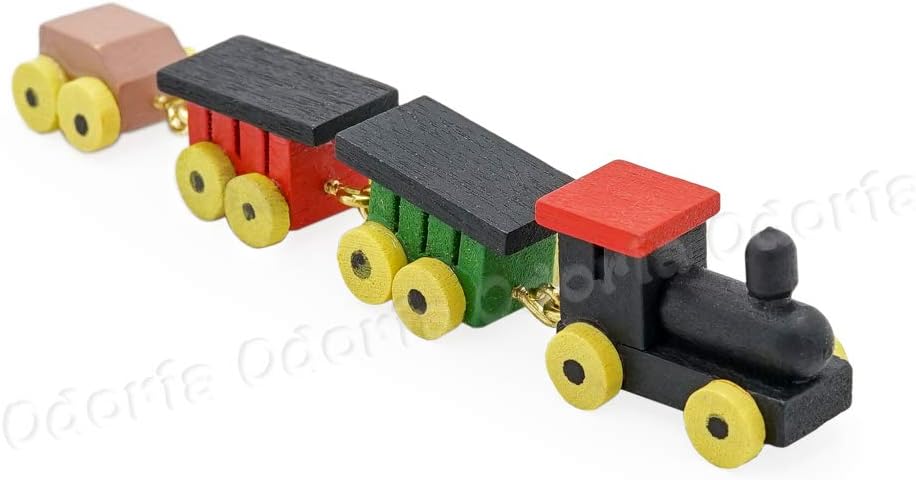 Odoria 1/12 Miniature Train Dollhouse Nursery Accessories
