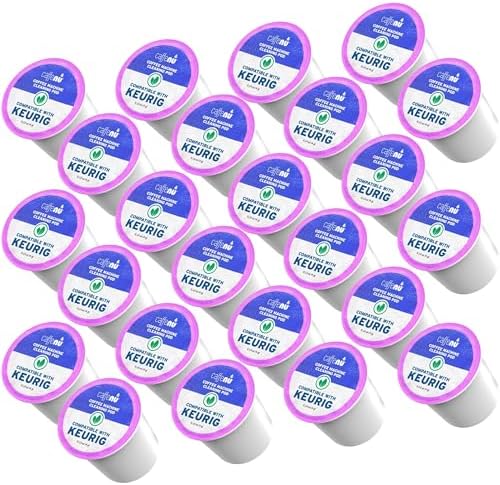 Caffenu Keurig Compatible Cleaning Rinse Pods, 8-Pod Cleaner Kit