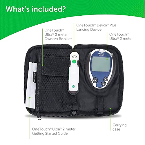 ONE Touch Ultra 2 Blood Monitoring System - Complete Kit (Strips and Supplies Are Not Included)