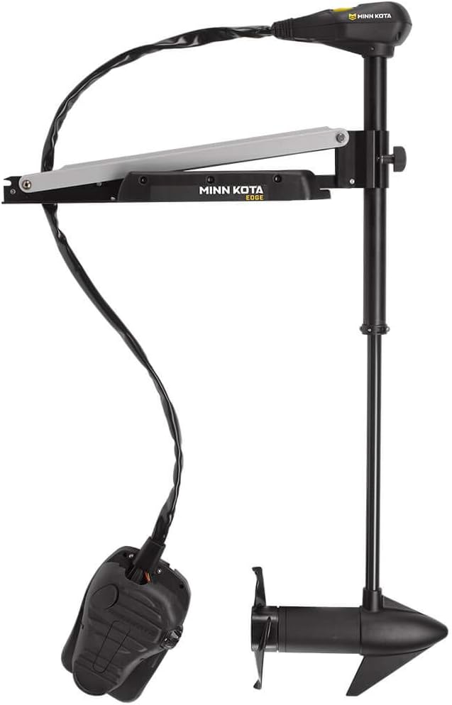 Minn Kota Edge Bow-Mount Electric Trolling Motor with Foot Pedal Control – 45 Lb. Thrust, 45 In. Shaft, Freshwater