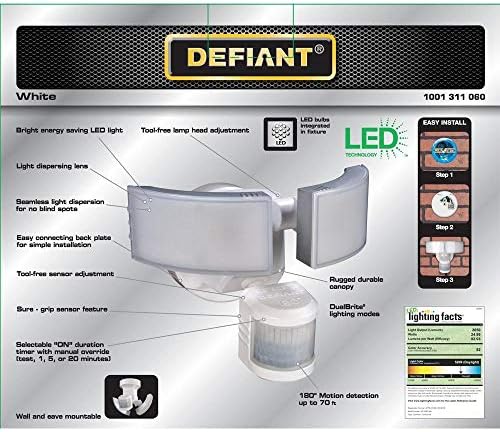 Defiant LED Motion Security Light
