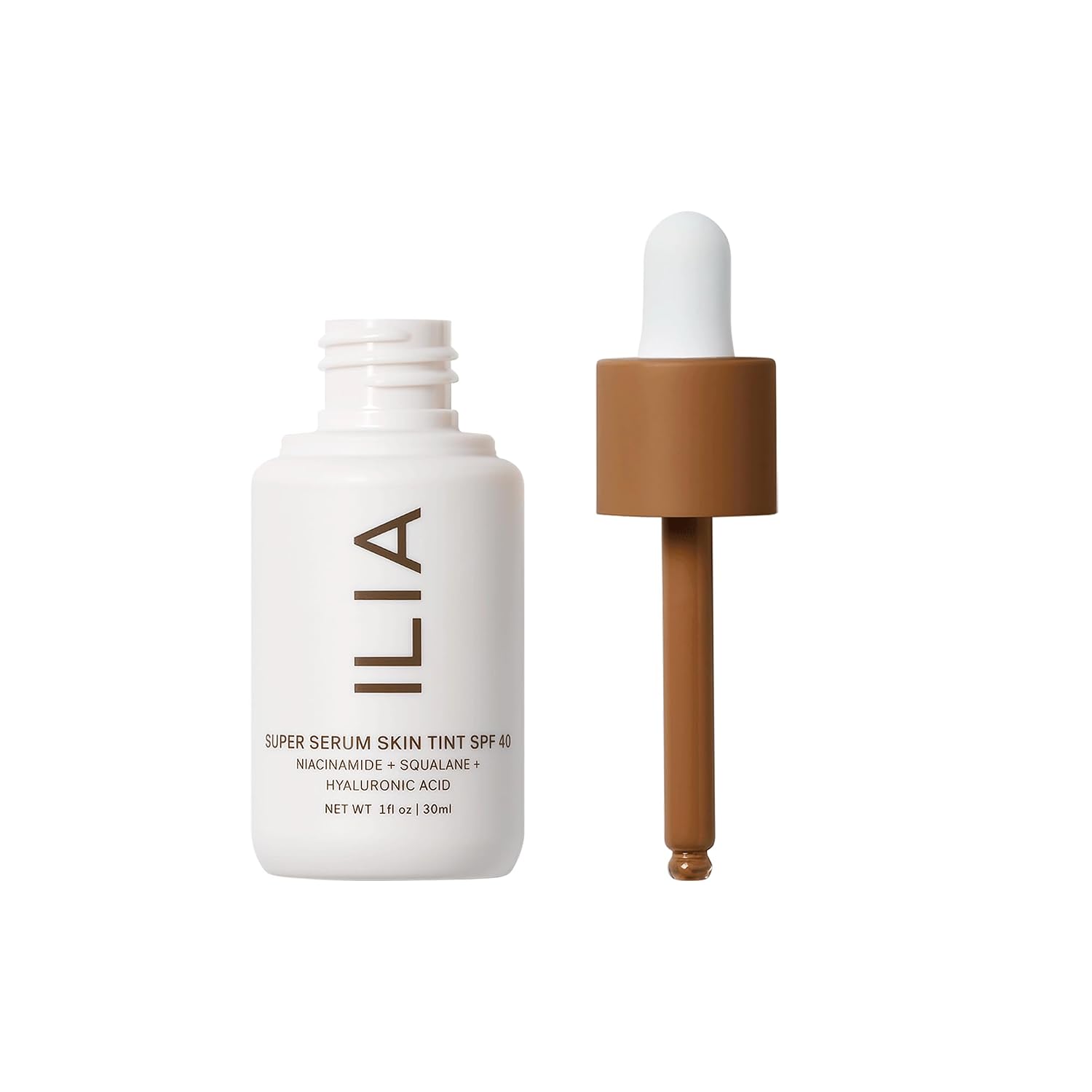 ILIA - Super Serum Skin Tint SPF 40 (Diaz ST7, 1 fl oz | 30 ml)