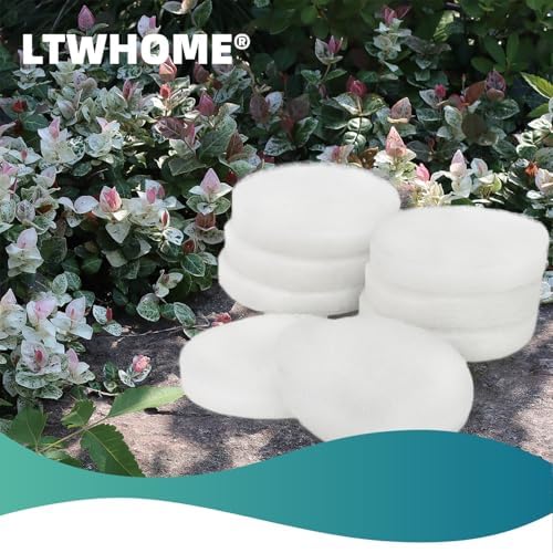 Compatible Polishing Pads Suitable for Fluval FX4, FX5, FX6 Fine Filter (Pack of 12)