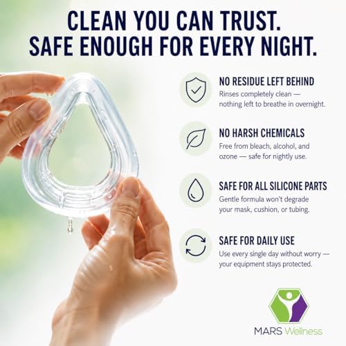 Mars Wellness CPAP Cleaning Tablets – 96 Count – CPAP Cleaner for Masks