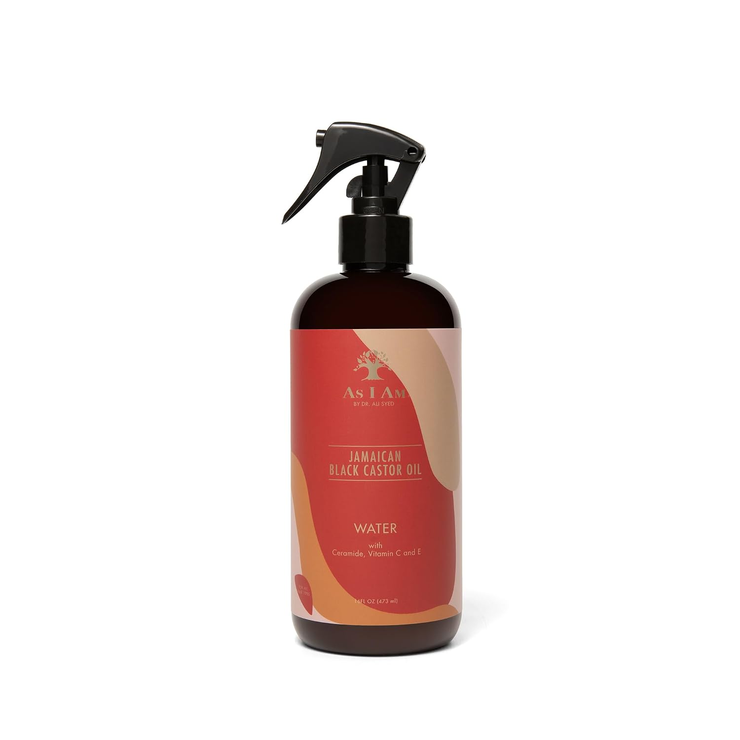 As I Am JBCO Water 16 oz - Nano Curl Strengthener - Moisturizes and Detangles - Anti-Frizz - Increases Fiber Strength - Enriched with Jamaican Black