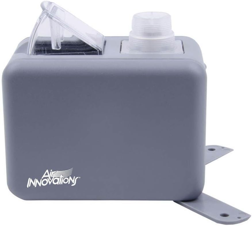 Air Innovations Compact Cool Mist Humidifier Travel Size MH-105 Black for Small Rooms Up to 150 sq. ft.