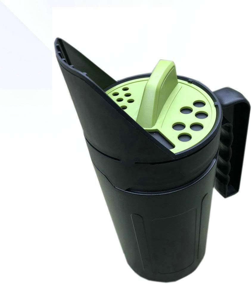 TIPU Hand Spreader Shaker, Handheld Spreader for Grass Seed, Fertilizer & Earth Food, Snow Salt
