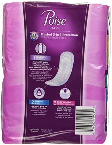 Poise Incontinence Ultra Thins Light Absorbency, 24 Count