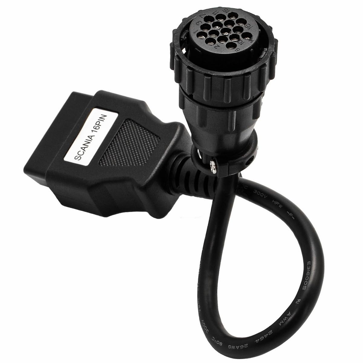 OBD OBD2 16 Pin Connector Diagnostic Adapter Cable Compatible for BMW 20 Pin