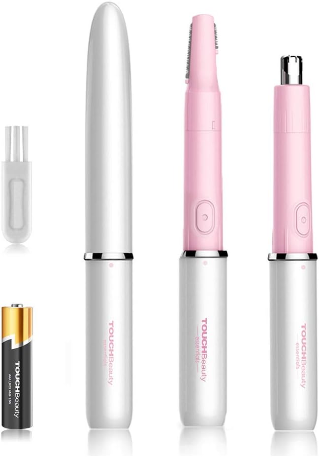 TOUCHBeauty Hair Trimmer for Face Eyebrow Nose Ear Body Hair Trimming