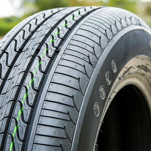 Accelera Eco Plush 175/70R13 82H SL All Season Touring Tire | Passenger Touring All Season Traction 82H Rated Standard Load Radial Construction Black Sidewall Tire