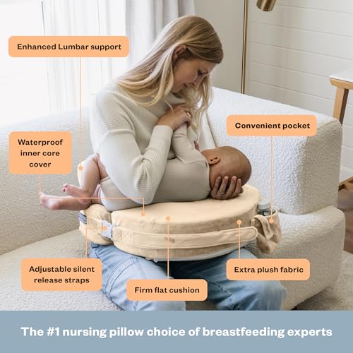 My Brest Friend Super Deluxe Nursing Pillow - Platinum