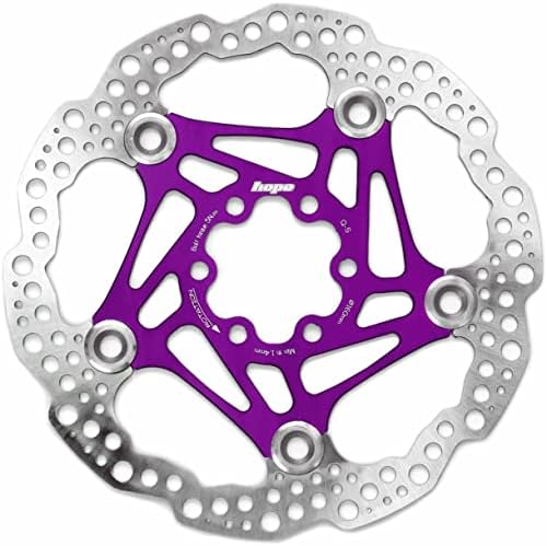 Hope Floating Disc Rotor: 180mm Orange | bike-brake-rotors