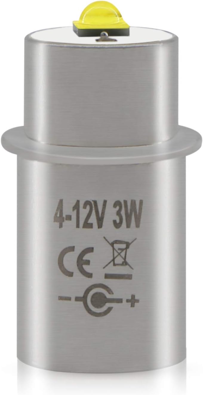 LED Flashlight Bulb XP-G3 LEDs Upgrade Bulb Compatible for Maglite Flashlight 3 4 5 6 Cell D/C