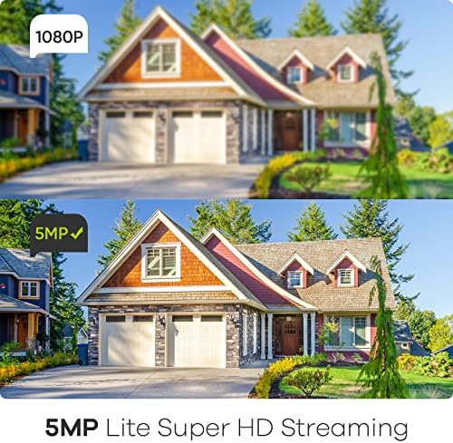 SANNCE 5MP 8 Channel Security Camera DVR, H.264+ Hybrid 5-in-1 Surveillance DVR Recorder, Supports 2MP TVI AHD CVI CVBS Analog IP Security Cameras, Remote Access, Motion Alert (NO Hard Drive)