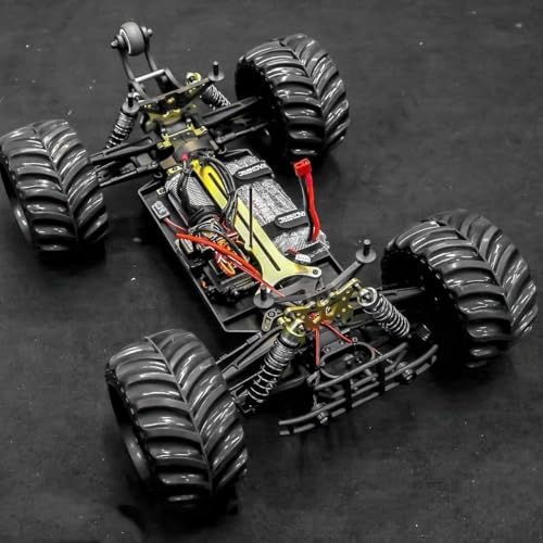 JLBRACINGRC 1/10 Brushless RC Cars for Adults, 80+ KPH, 4WD RC Trucks |120A ESC Monster Trucks, All-Terrain Off-Road Big Remote Control Car