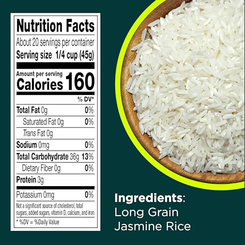 RiceSelect Jasmati Rice, Fragrant Long-Grain Jasmine Rice | Long-grain rice for stovetop, easy to cook, versatile pantry staple, gluten-free, kosher